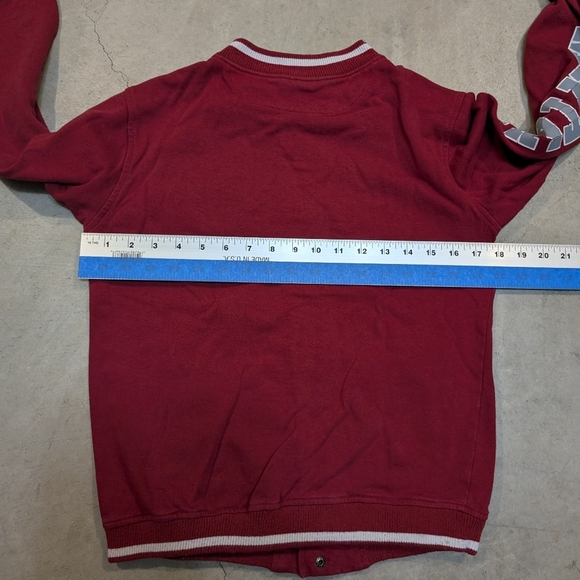 Montana Grizzlies Red Varsity Jacket Women's XS-S UofM - Picture 7 of 7